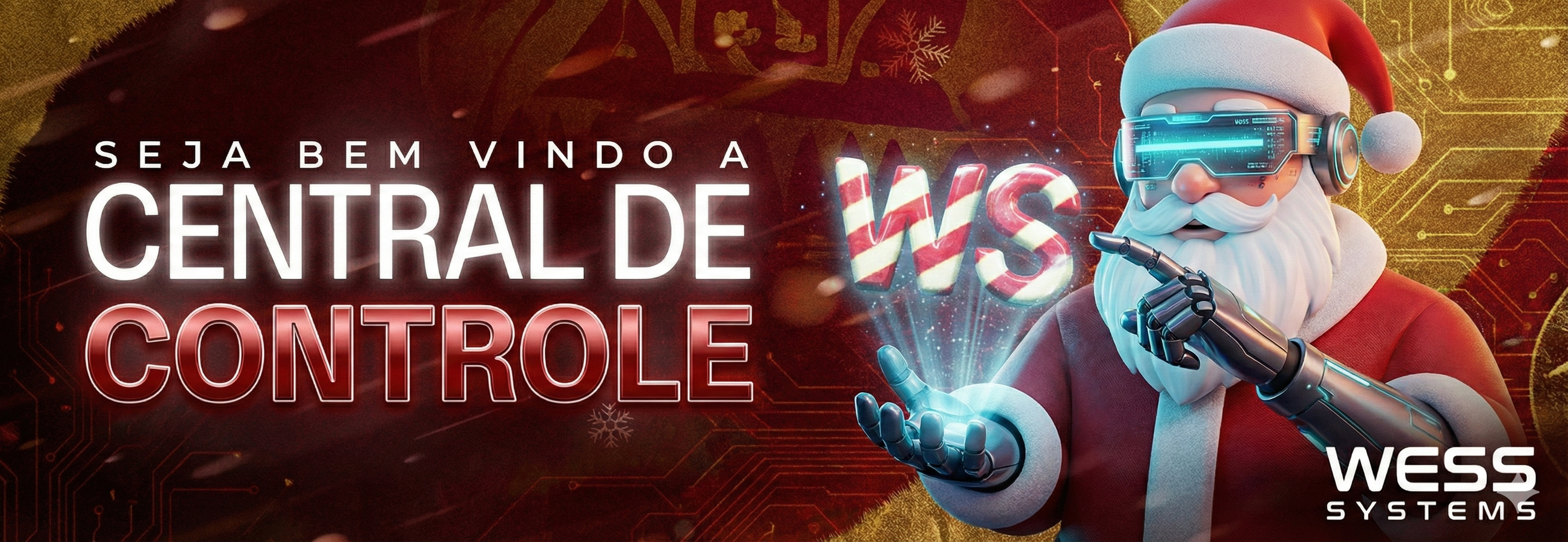 Painel Wess Systems - visão geral de vendas e tickets